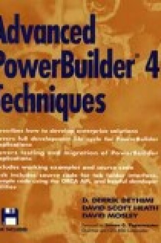 Cover of Advanced PowerBuilder 4.0 Techniques