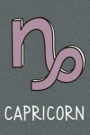 Book cover for Capricorn Zodiac Sign Notebook