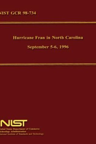 Cover of Hurricane Fran in North Carolina September 5-6, 1996