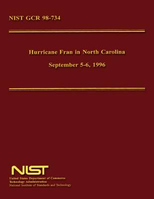 Book cover for Hurricane Fran in North Carolina September 5-6, 1996