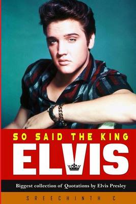 Book cover for So Said the King Elvis