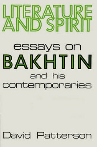 Cover of Literature and Spirit