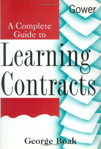 Book cover for A Complete Guide to Learning Contracts