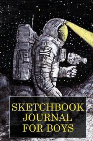 Cover of Sketchbook Journal for Boys