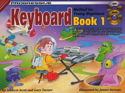 Book cover for Progressive Keyboard Book 1