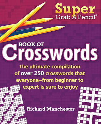 Book cover for Super Grab a Pencil Book of Crosswords