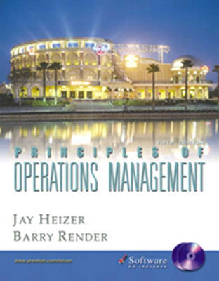 Book cover for Principles of Operations Management and Student CD-ROM