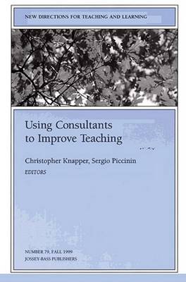 Book cover for Consultants Improve Teaching 79 Ew Directions for Teaching and Learning-Tl)