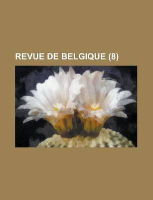 Book cover for Revue de Belgique (8)