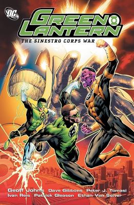 Book cover for Green Lantern The Sinestro Corps War