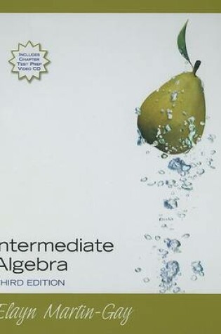 Cover of Intermediate Algebra (hardcover)