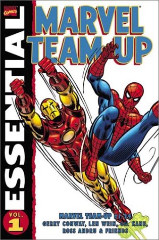 Book cover for Essential Marvel Team-up