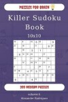 Book cover for Puzzles for Brain - Killer Sudoku Book 200 Medium Puzzles 10x10 (volume 6)