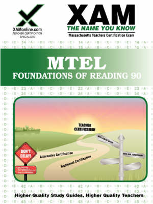 Cover of MTEL Foundations of Reading 90 Teacher Certification Test Prep Study Guide