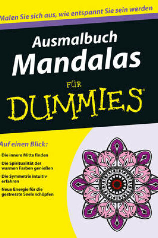 Cover of Ausmalbuch Mandalas für Dummies