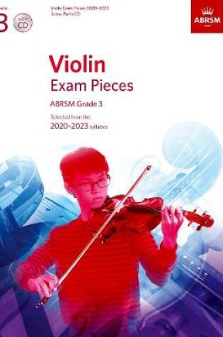 Cover of Violin Exam Pieces 2020-2023 Grade 3