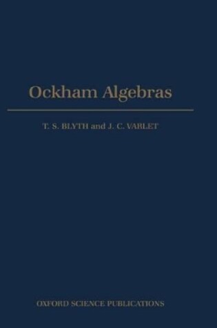 Cover of Ockham Algebras