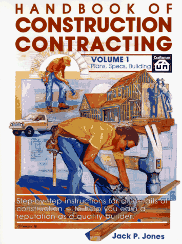 Book cover for Handbook of Construction Contracting Vol 1