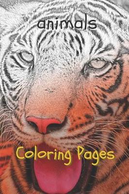 Book cover for Animal Coloring Pages