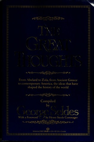 Cover of Great Thoughts