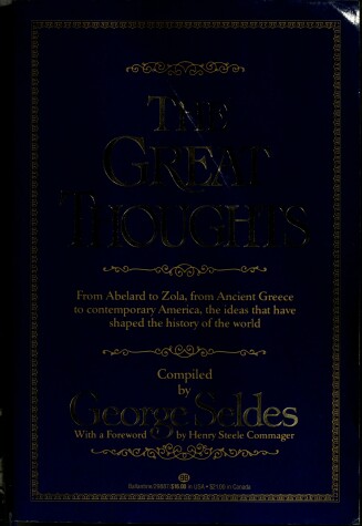 Book cover for Great Thoughts