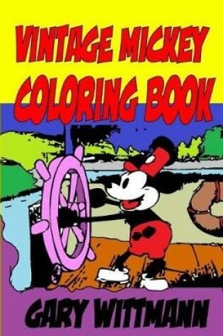 Cover of Vintage Mickey Coloring Book