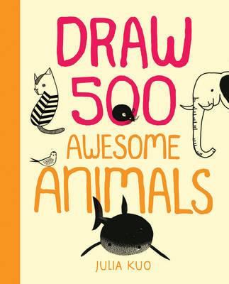 Book cover for Draw 500 Awesome Animals