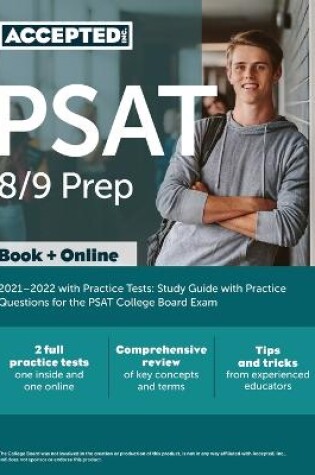 Cover of PSAT 8/9 Prep 2021-2022 with Practice Tests