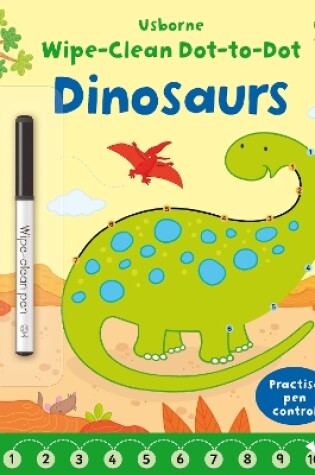 Cover of Wipe-clean Dot-to-dot Dinosaurs