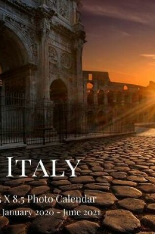 Cover of Italy 8.5 X 8.5 Photo Calendar January 2020 - June 2021