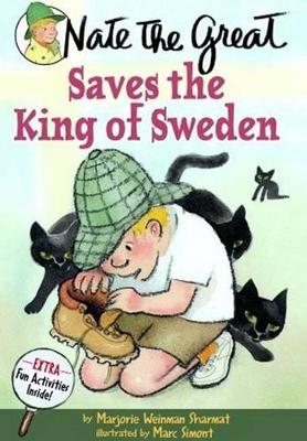 Book cover for Nate the Great Saves the King of Sweden