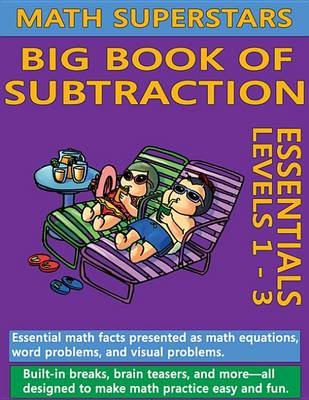 Book cover for Math Superstars Big Book of Subtraction