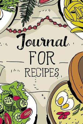 Book cover for Journal for Recipes