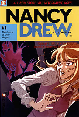 Book cover for Nancy Drew #1: The Demon Of River Heights