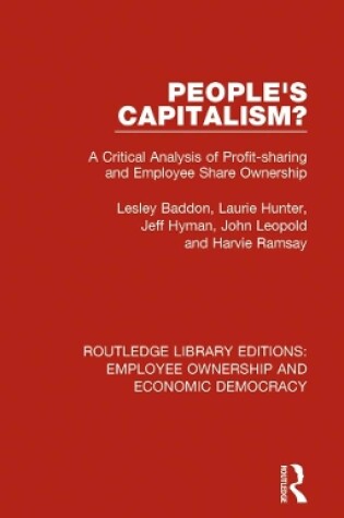 Cover of People's Capitalism?