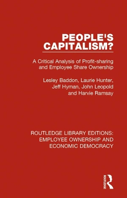 Book cover for People's Capitalism?