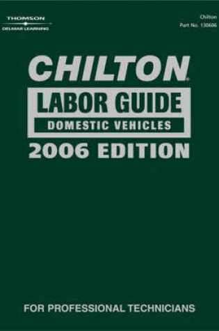 Cover of Chilton Labor Gd Mnl,06-Domest