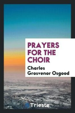 Cover of Prayers for the Choir