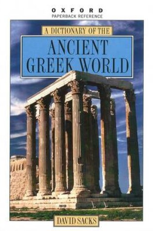 Cover of A Dictionary of the Ancient Greek World