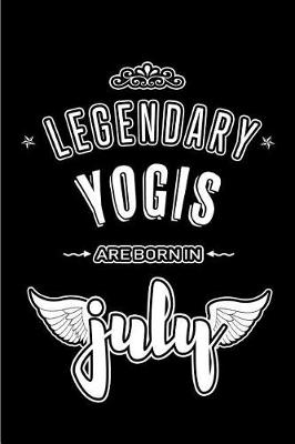 Book cover for Legendary Yogis are born in July