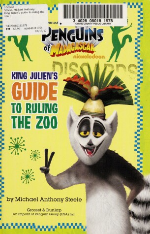 Book cover for King Julien's Guide to Ruling the Zoo