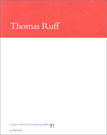 Book cover for Thomas Ruff