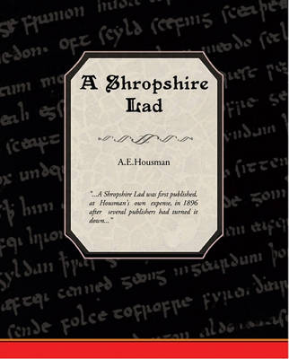 Book cover for A Shropshire Lad (eBook)