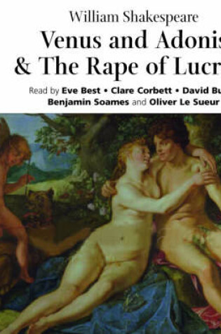 Cover of Venus and Adonis, the Rape of Lucrece