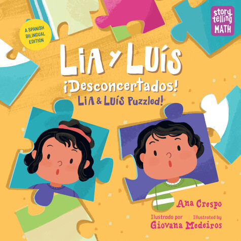 Book cover for Lia y Luís: ¡Desconcertados! / Lia & Luís: Puzzled!