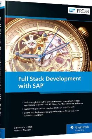Cover of Full Stack Development with SAP