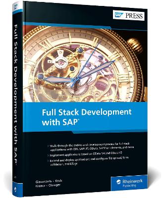 Book cover for Full Stack Development with SAP