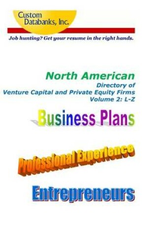 Cover of North American Directory of Venture Capital and Private Equity Firms Volume 2