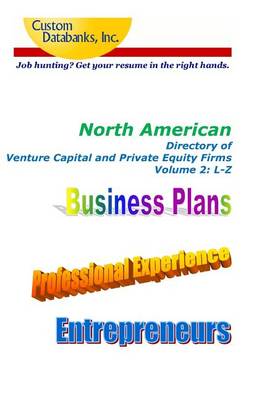 Book cover for North American Directory of Venture Capital and Private Equity Firms Volume 2