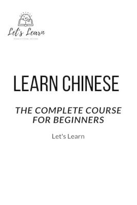 Book cover for Let's Learn - learn Chinese